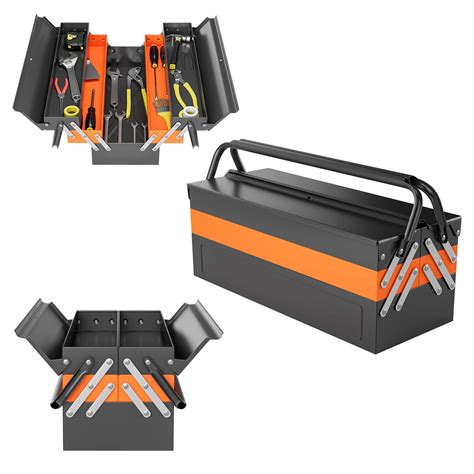 thick metal tool box|Goplus 22.